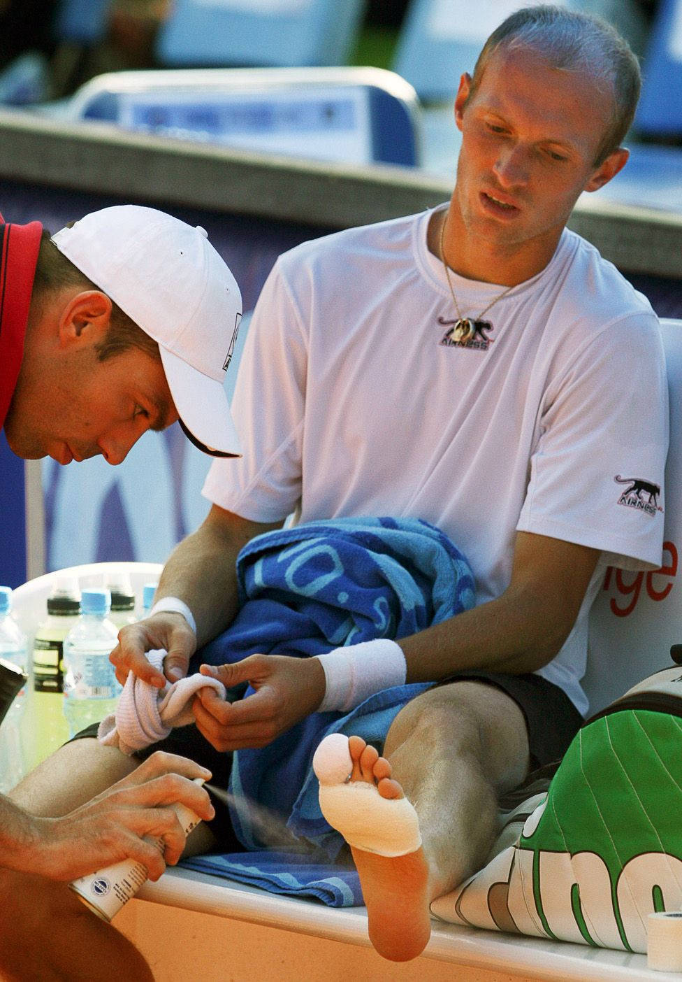 Nikolay Davydenko Foot Injury Wallpaper