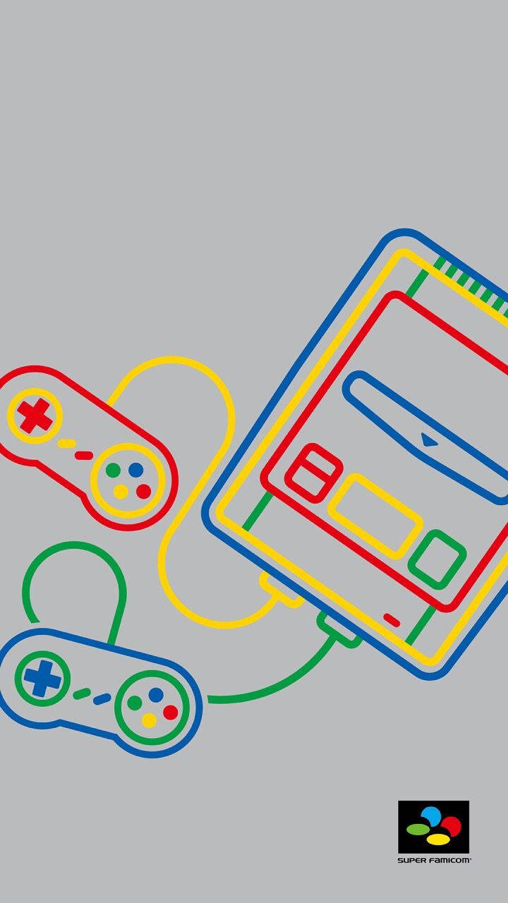 Nintendo Game Console Art Wallpaper
