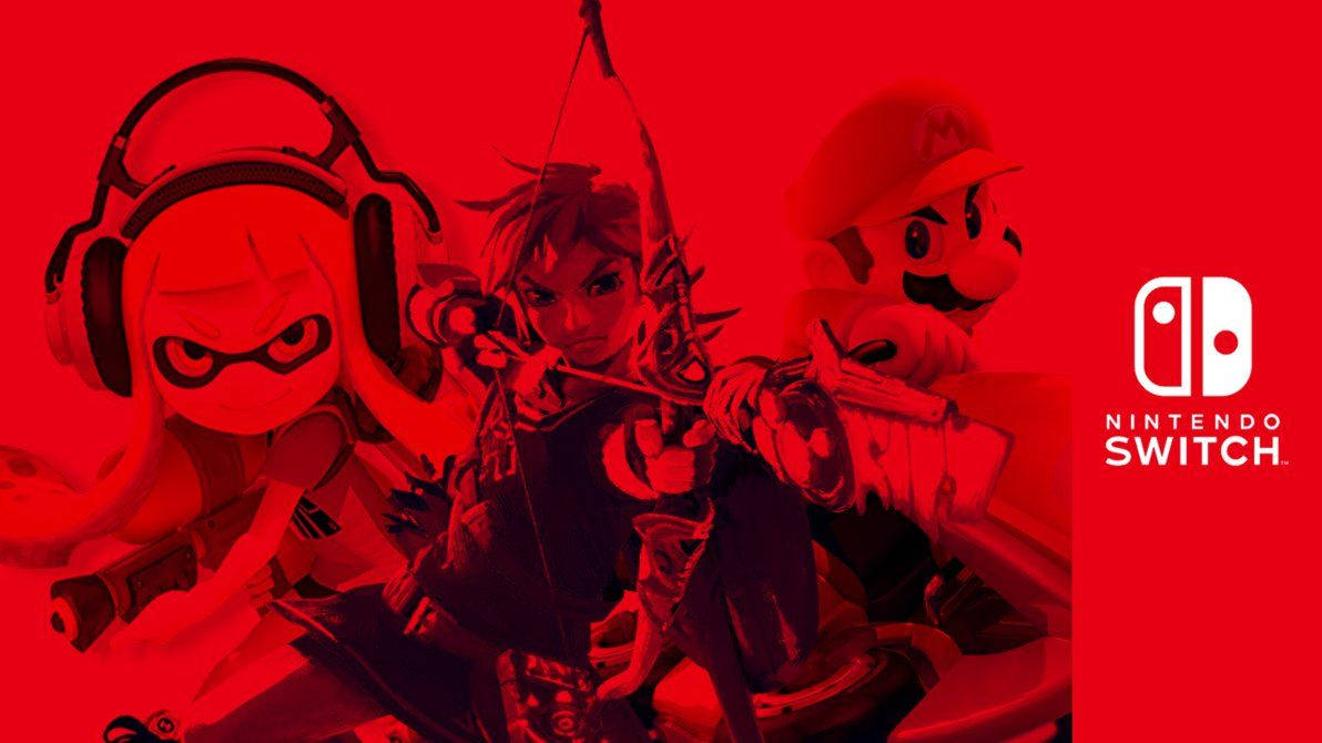 Nintendo Switch Video Game Heroes Wallpaper
