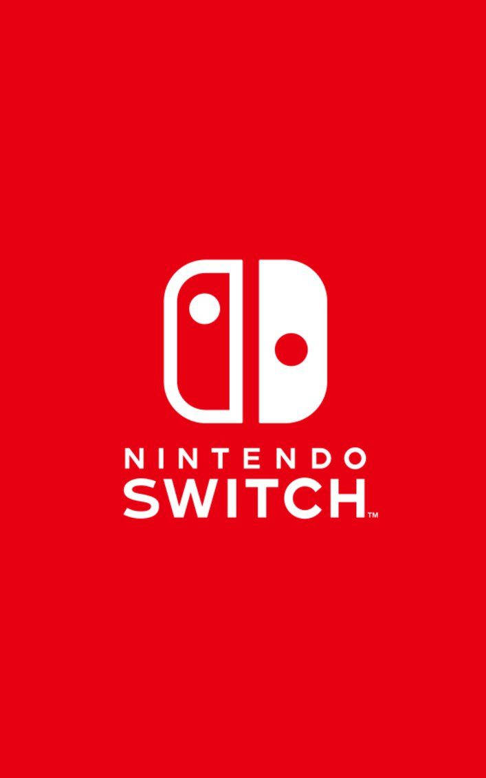 Nintendo Switch White Logo Wallpaper