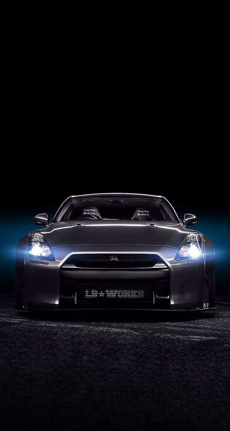 Nissan Skyline Iphone Black Background Wallpaper