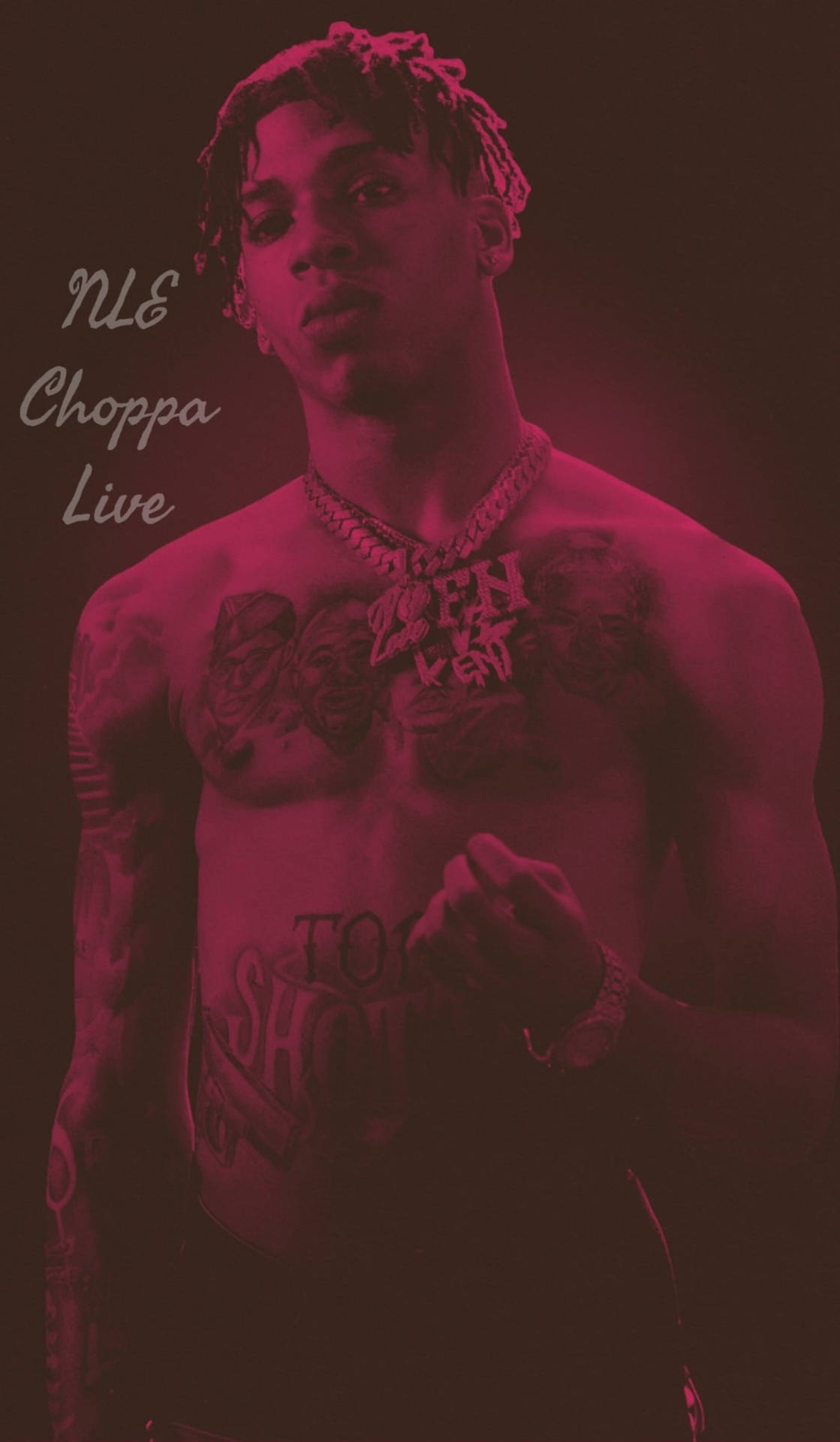 Download free Nle Choppa Performing Live Wallpaper - MrWallpaper.com