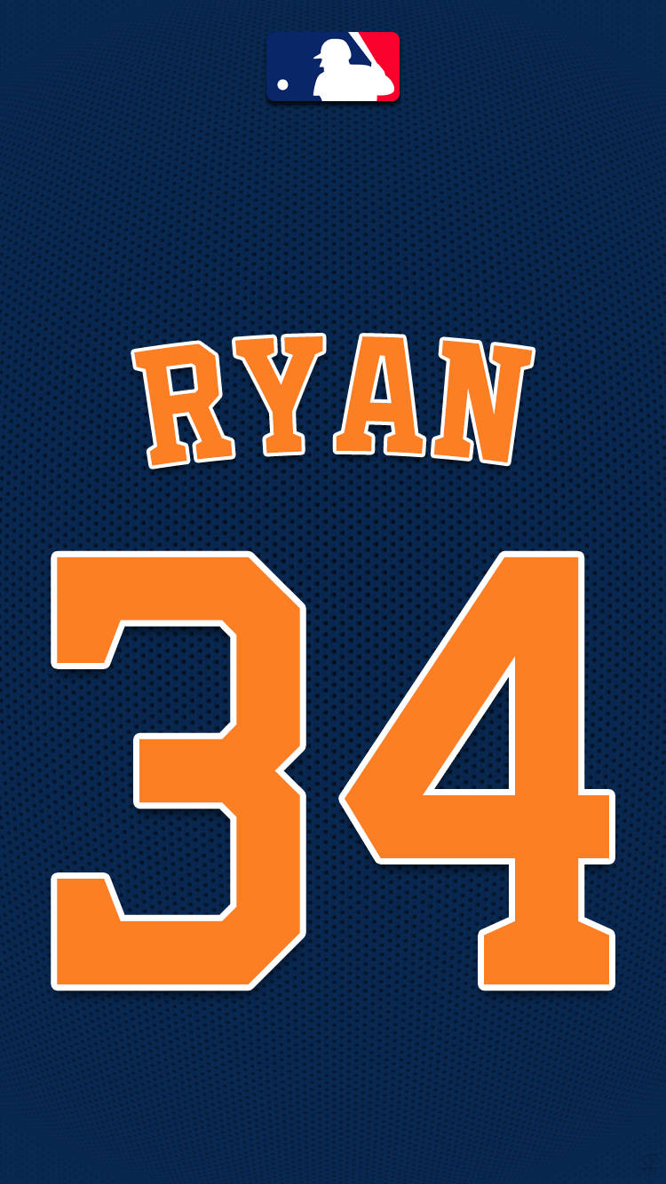 Nolan Ryan Baseball Jersey Wallpaper
