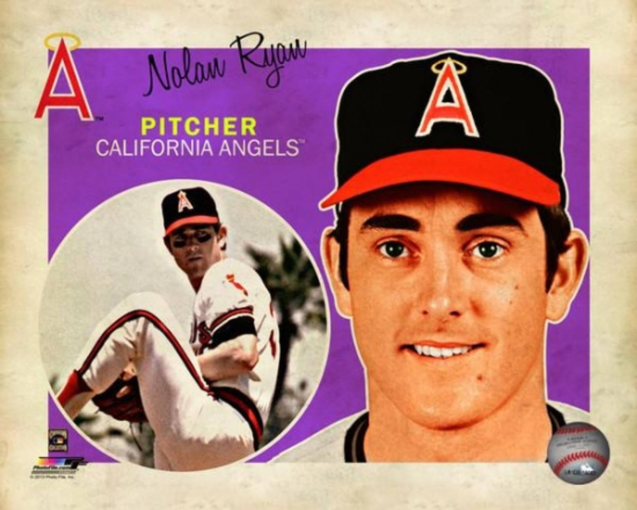 Nolan Ryan California Angels Player Wallpaper