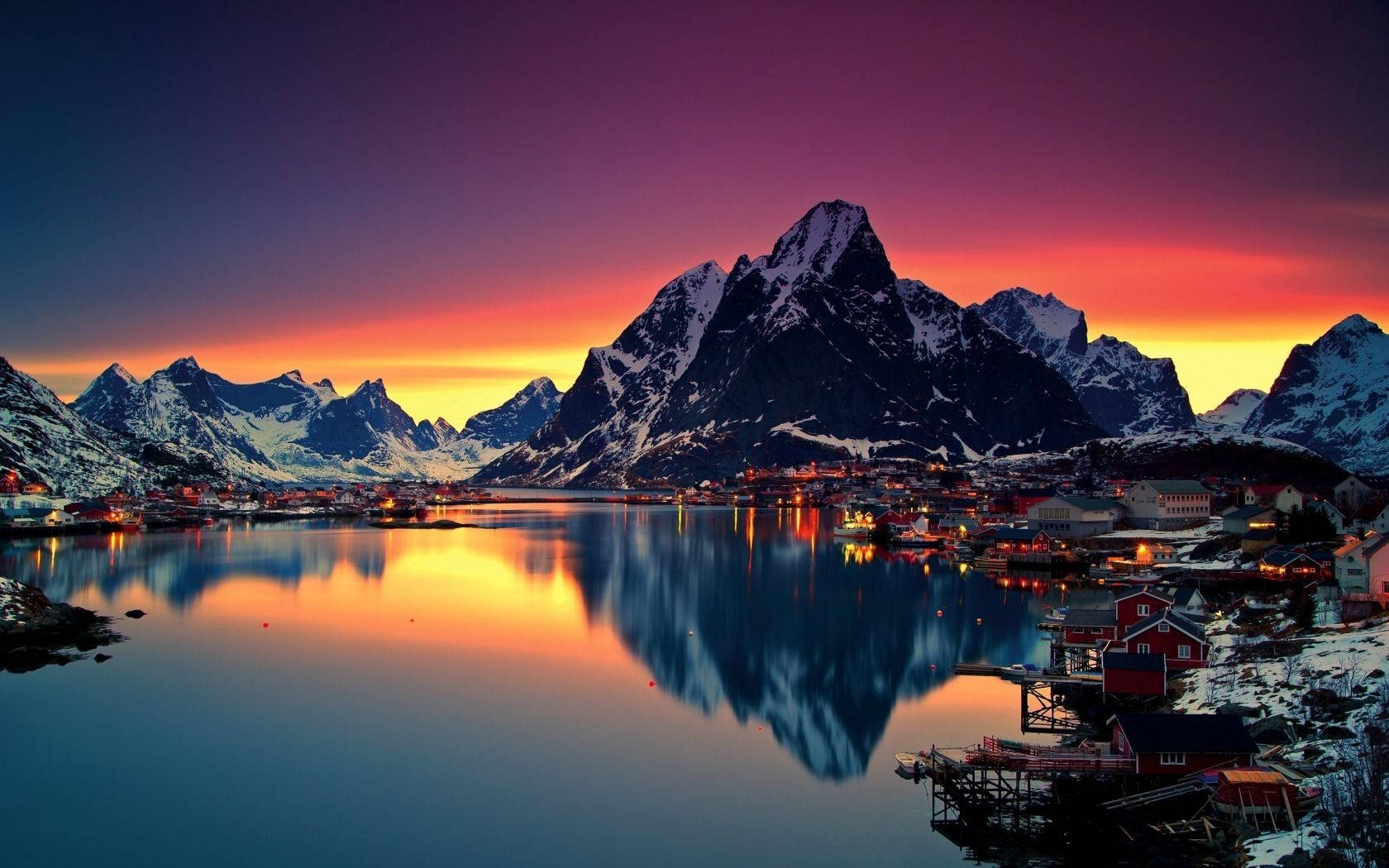 Norway Lofoten Sunrise Uhd Wallpaper