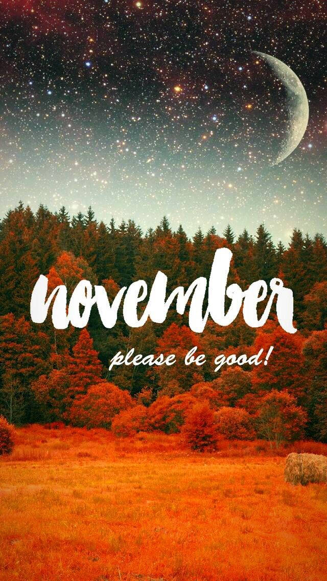 November Iphone Lock Screen Wallpaper