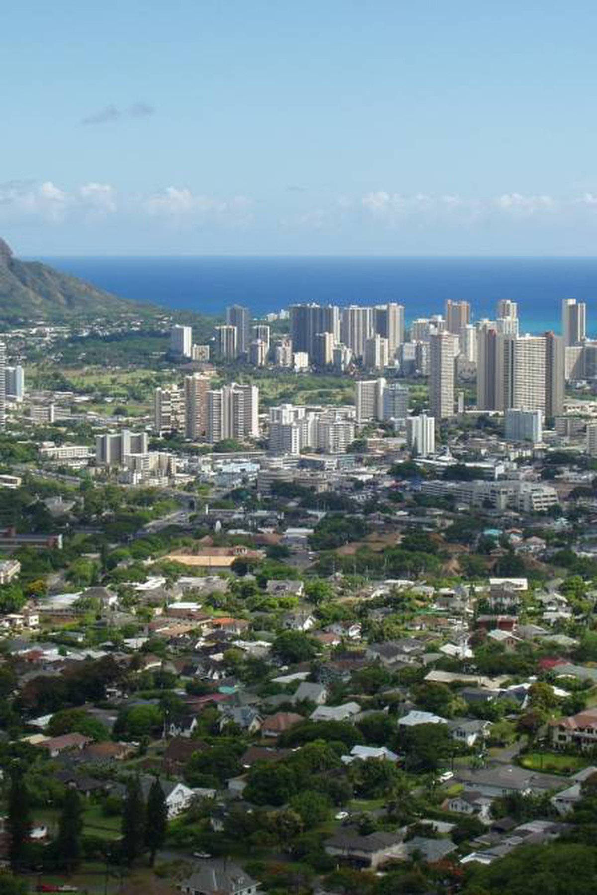 Oahu City View Wallpaper