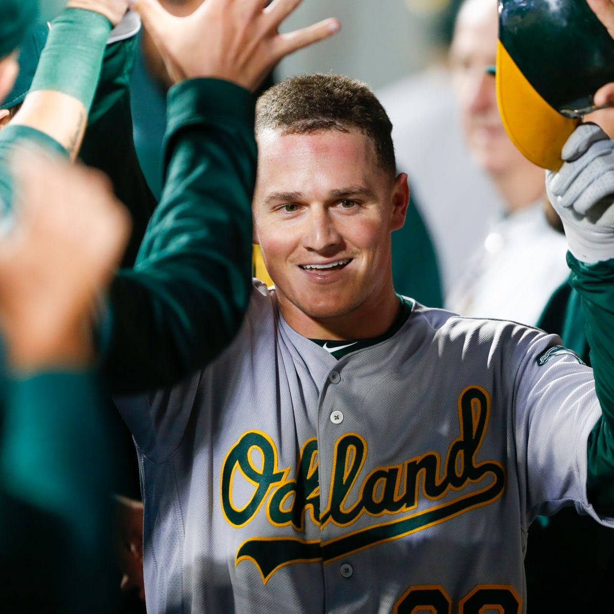 Oakland Athletics Star Player Matt Chapman Wallpaper