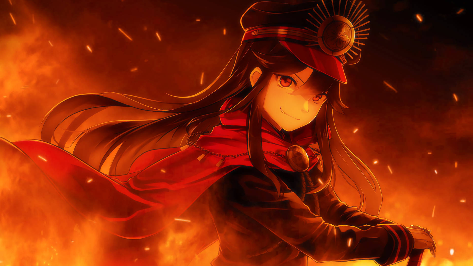 Download free Oda Nobunaga Fire Anime Wallpaper - MrWallpaper.com