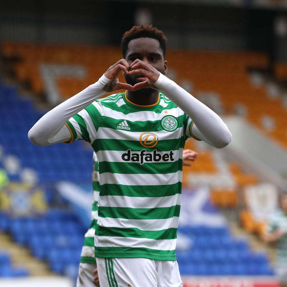 Odsonne Edouard Making Heart Sign Wallpaper