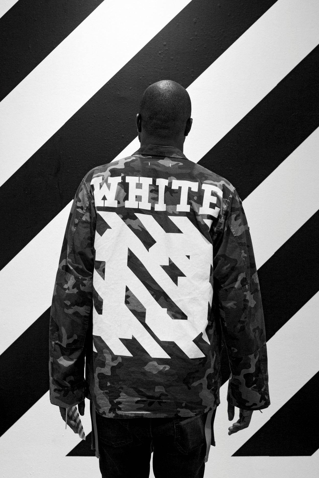 Off White Camouflage Jacket Wallpaper