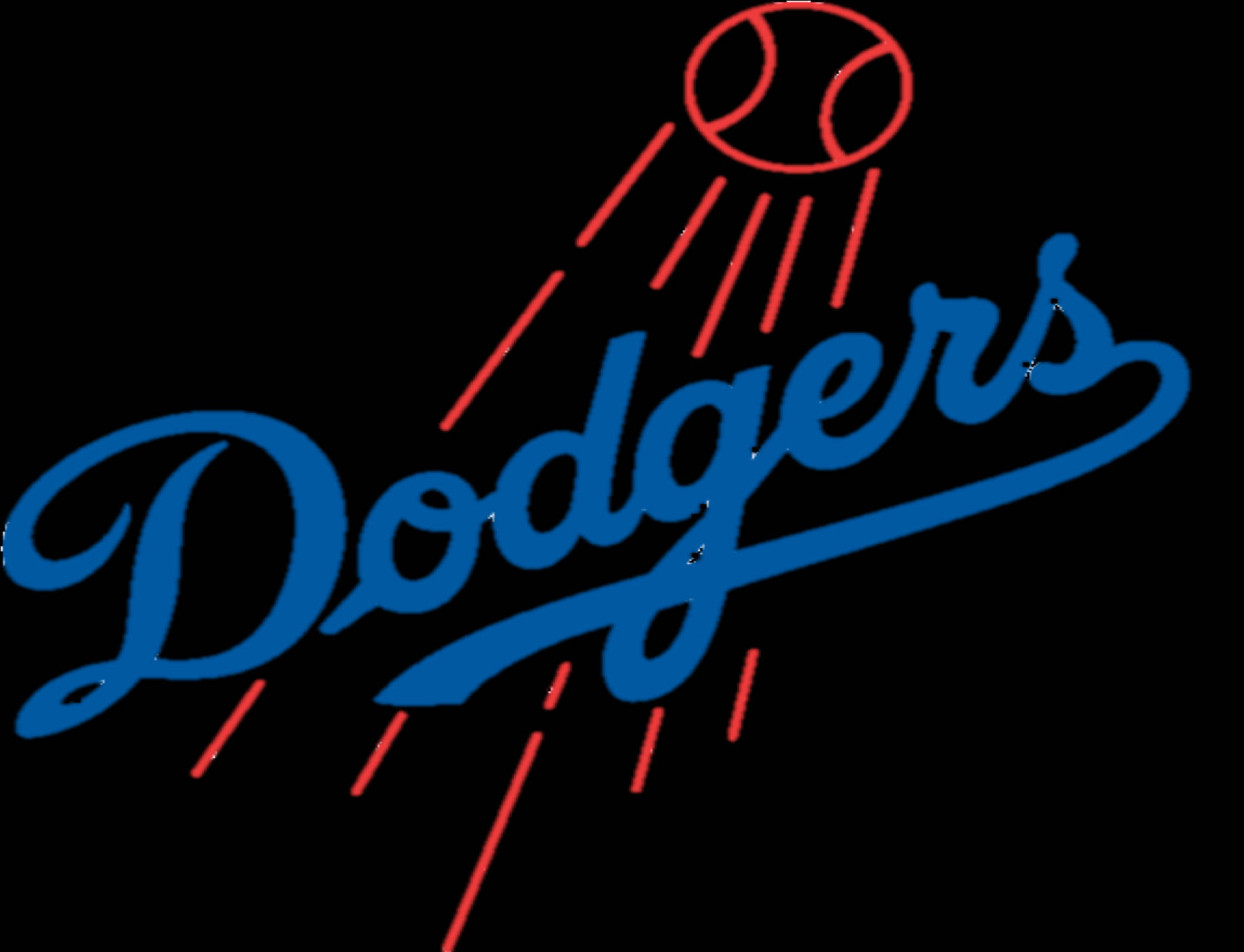 Official La Dodgers Logo Wallpaper