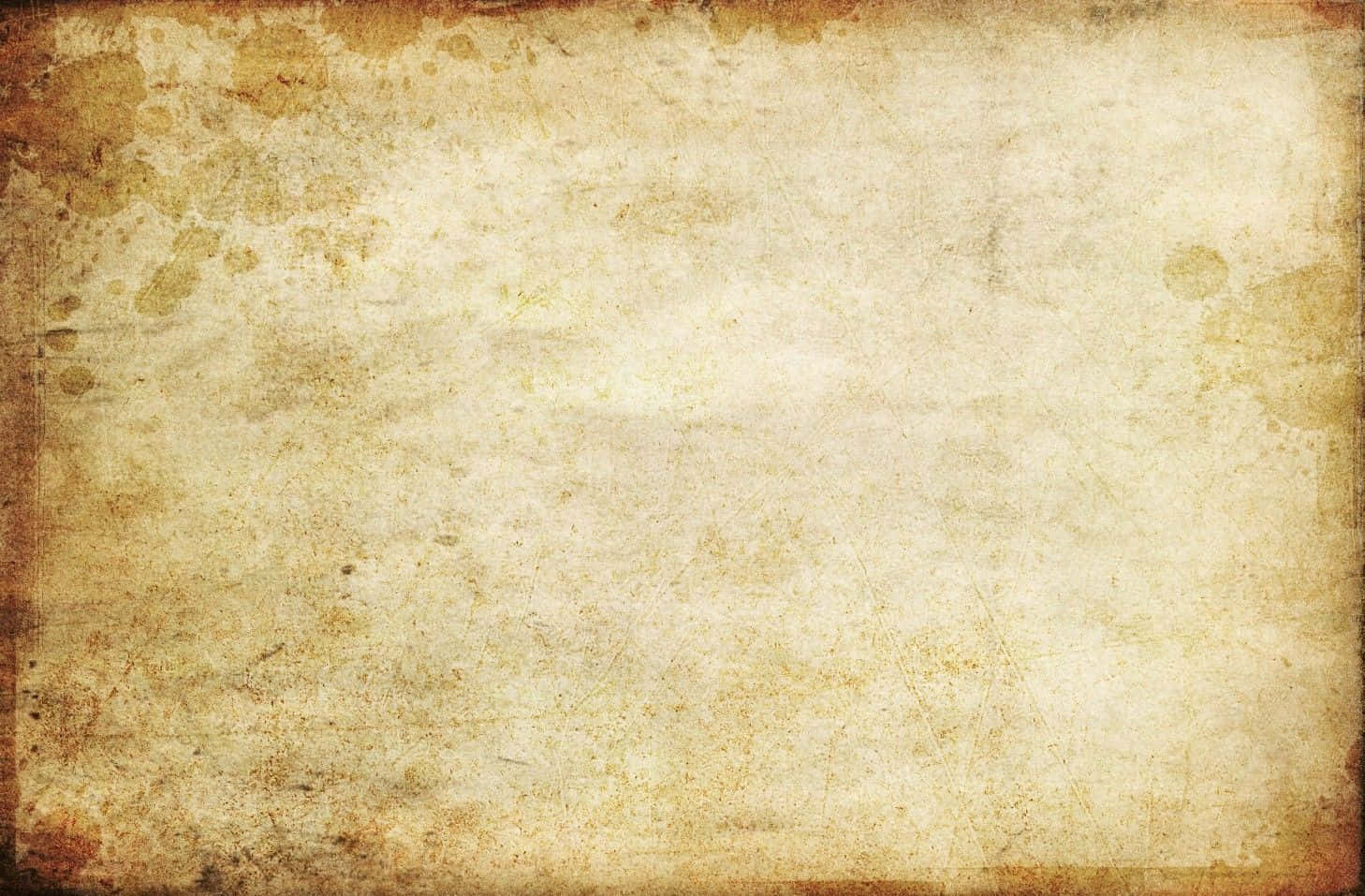 Old Paper Texture With Brown Stain Wallpaper