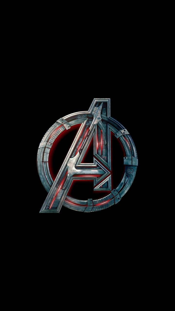 Oled 4k Avengers Age Of Ultron Logo Wallpaper