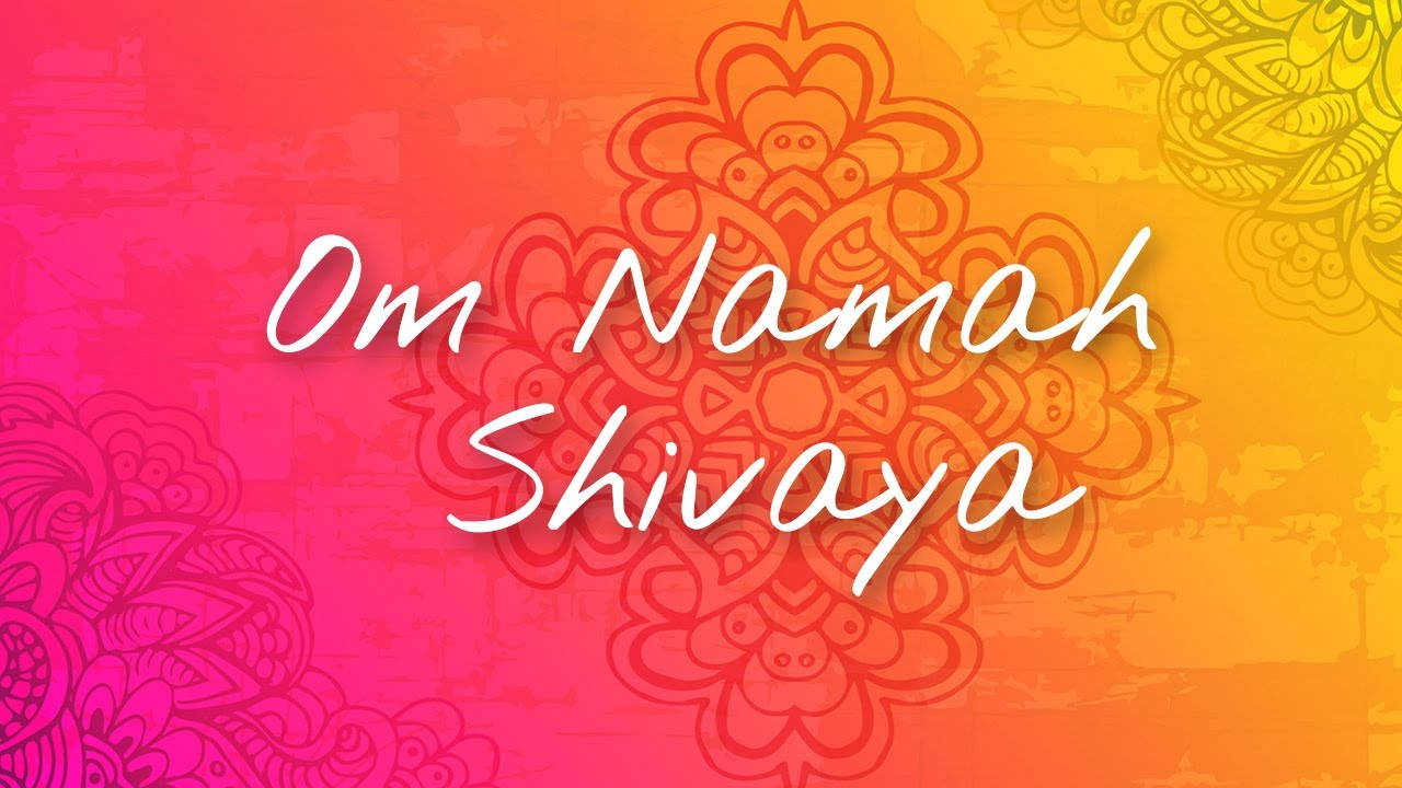Om Namah Shivaya Gradient Wallpaper