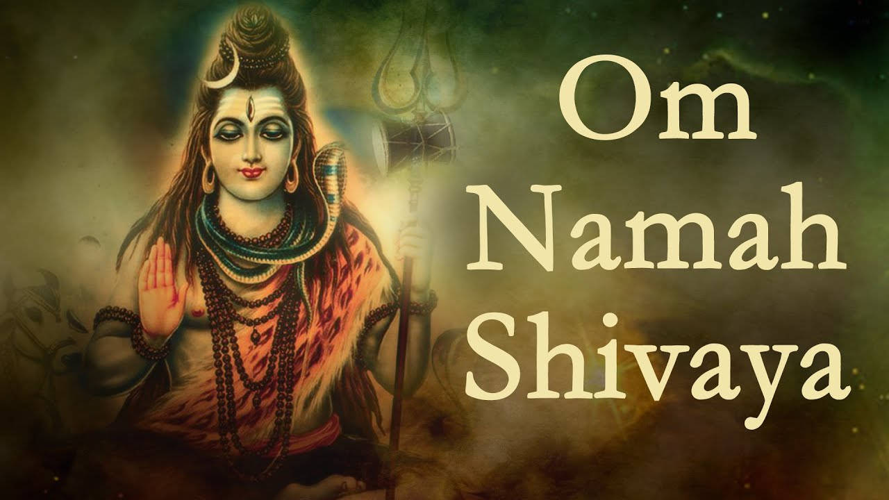 Om Namah Shivaya With Shiva Wallpaper