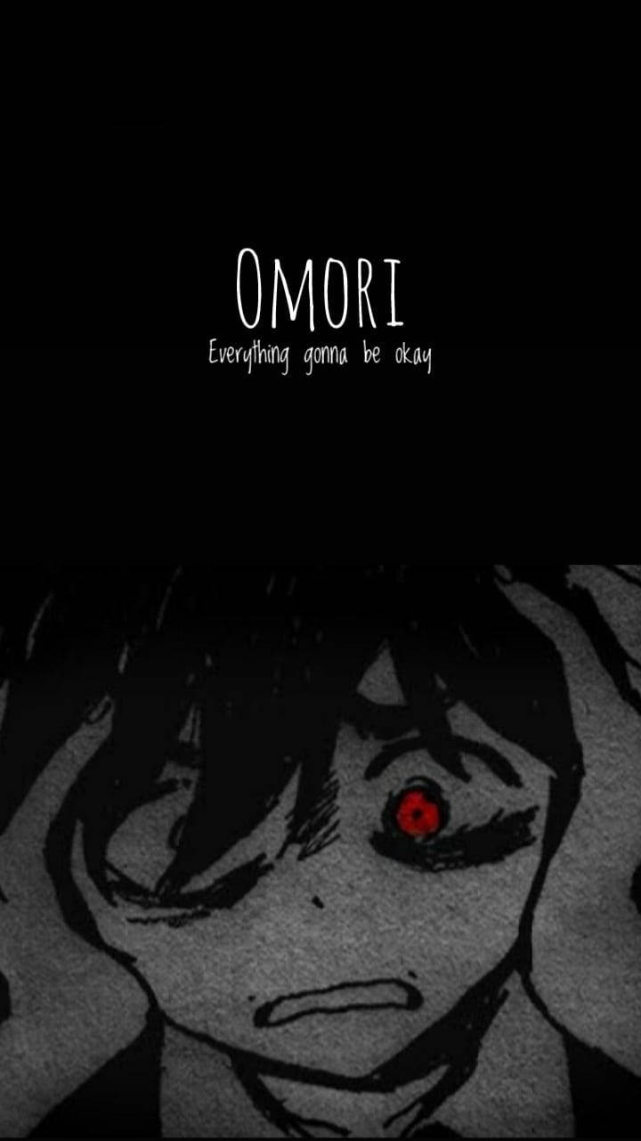 Omori Scared Red Eye Wallpaper