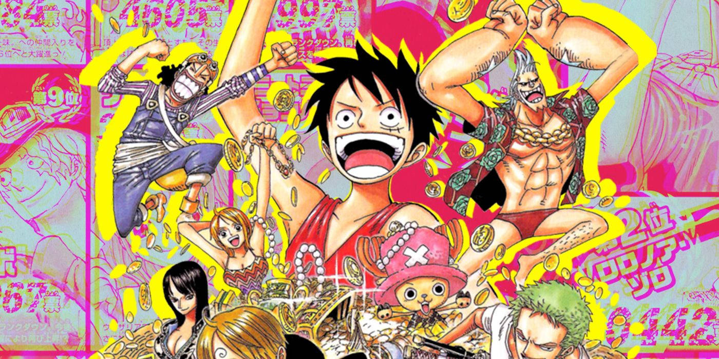 One Piece Colored Manga Wallpaper