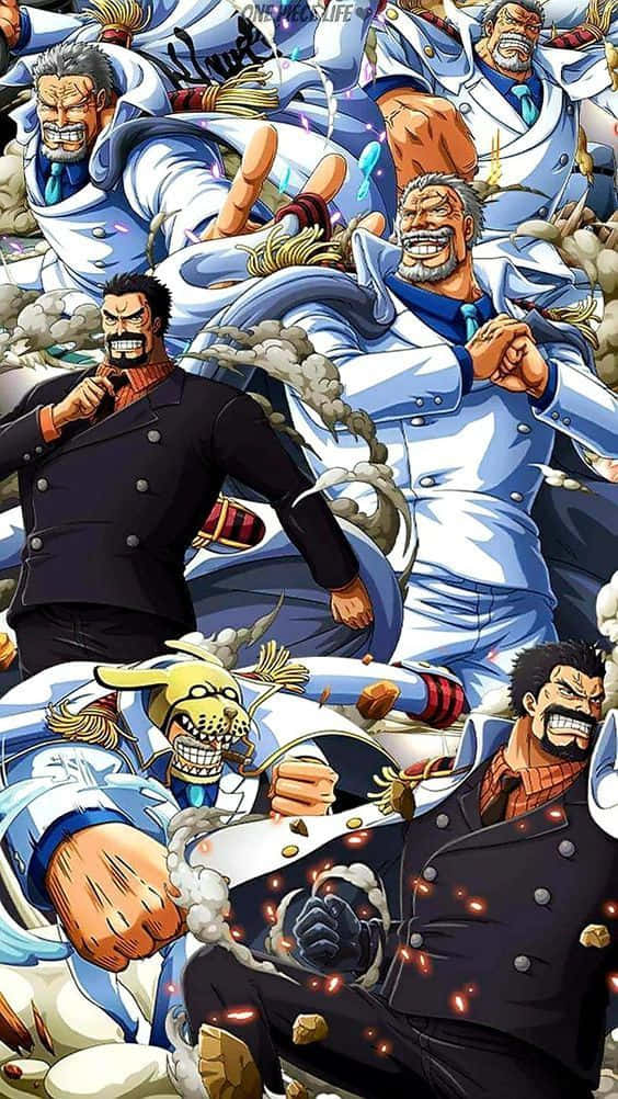 One Piece Marine Heroes Wallpaper