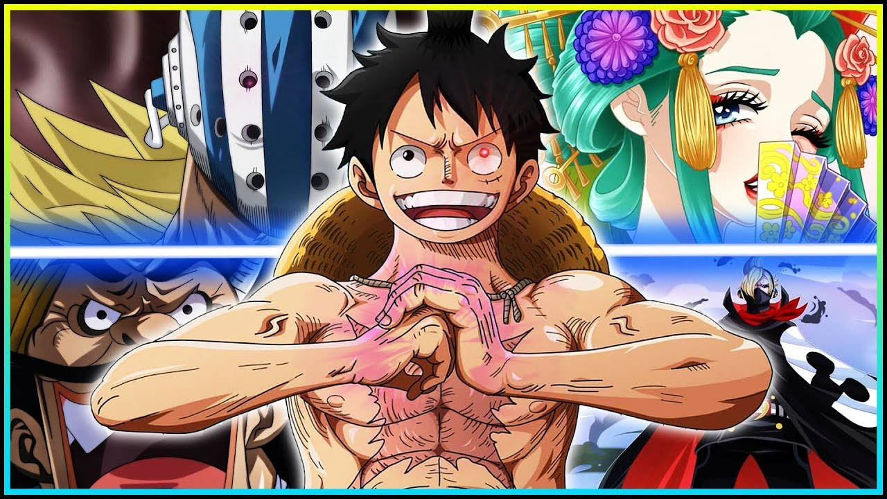 One Piece Wano Luffy Ready Wallpaper