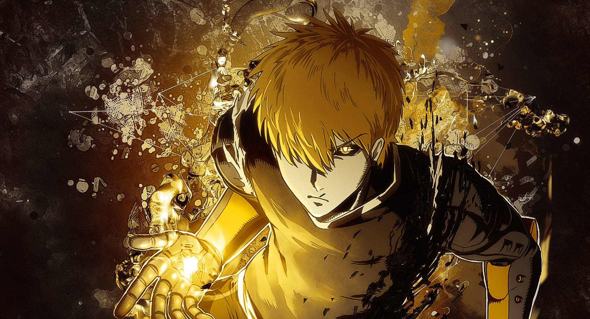 One Punch Man Incineration Cannons Wallpaper