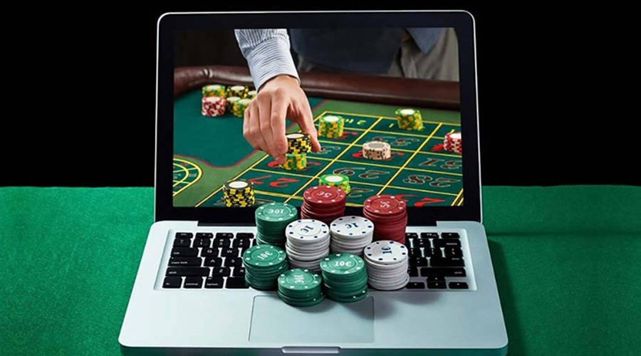 Online Virtual Baccarat Game Laptop Screen Wallpaper