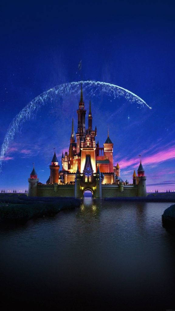 Opening Scene Castle Disney Iphone Wallpaper