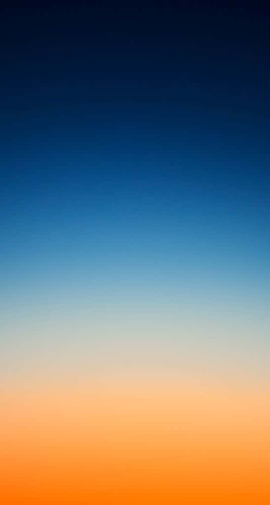 Orange And Blue Sky Mobile Wallpaper