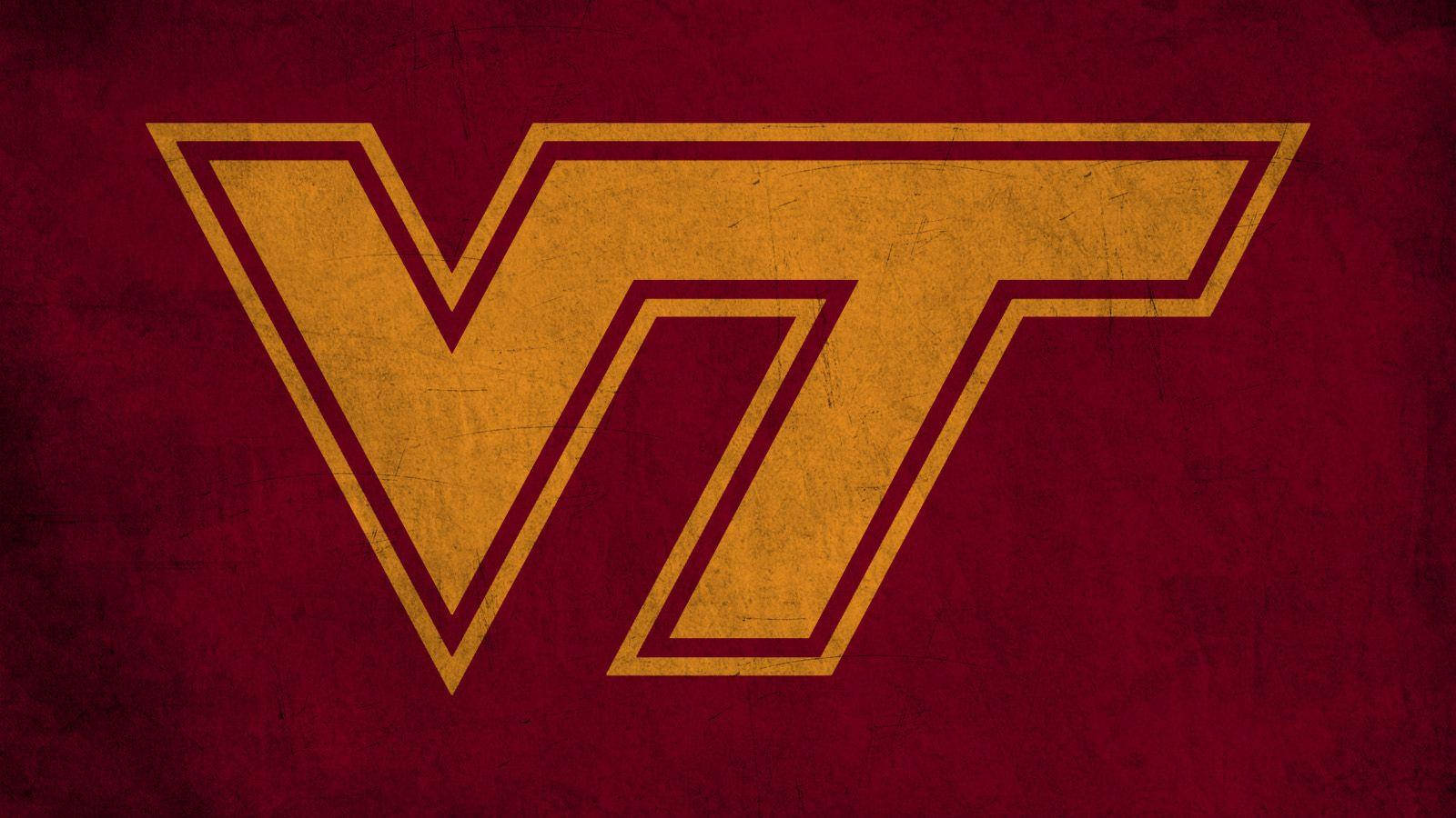 Orange Virginia Tech Logo Wallpaper