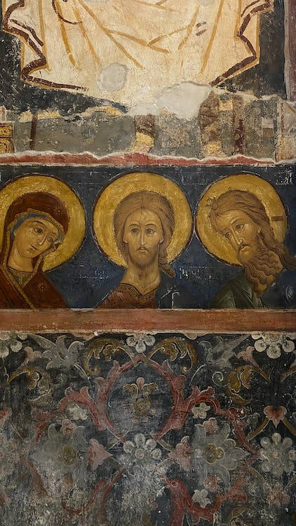 Orthodox Saints Famous Painting Wallpaper