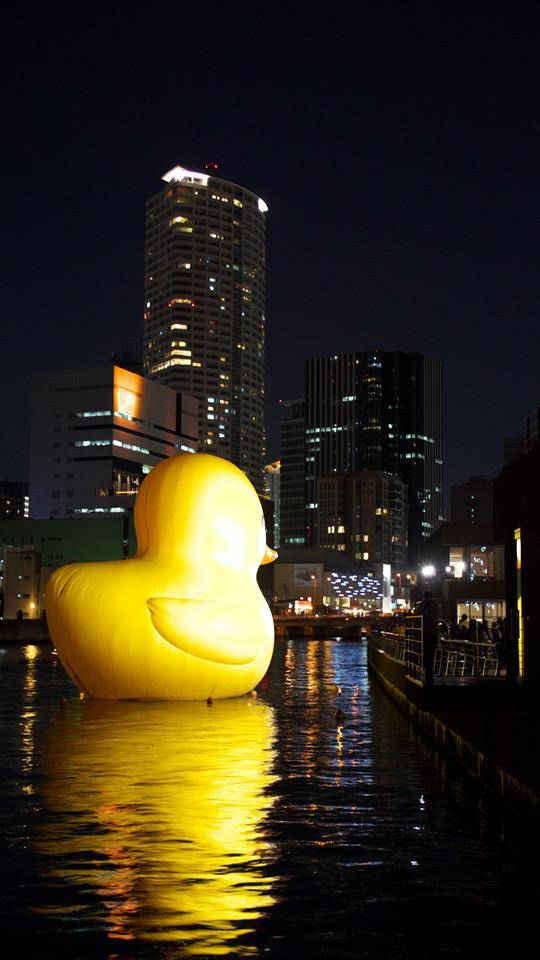 Osaka Giant Rubber Duck Wallpaper