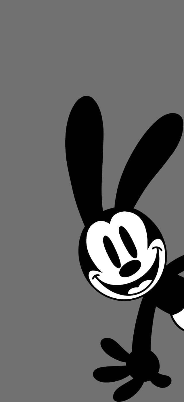 Oswald The Lucky Rabbit Classic Pose Wallpaper