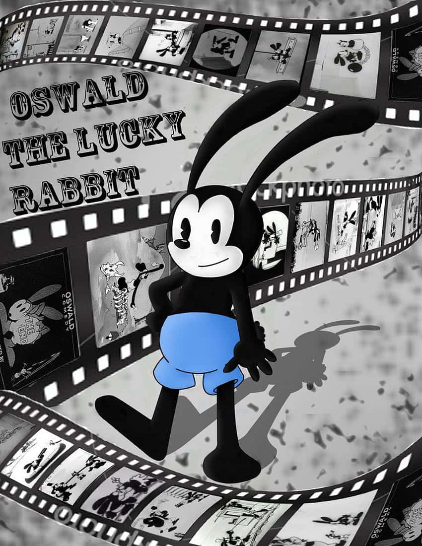 Oswald The Lucky Rabbit Filmstrip Wallpaper