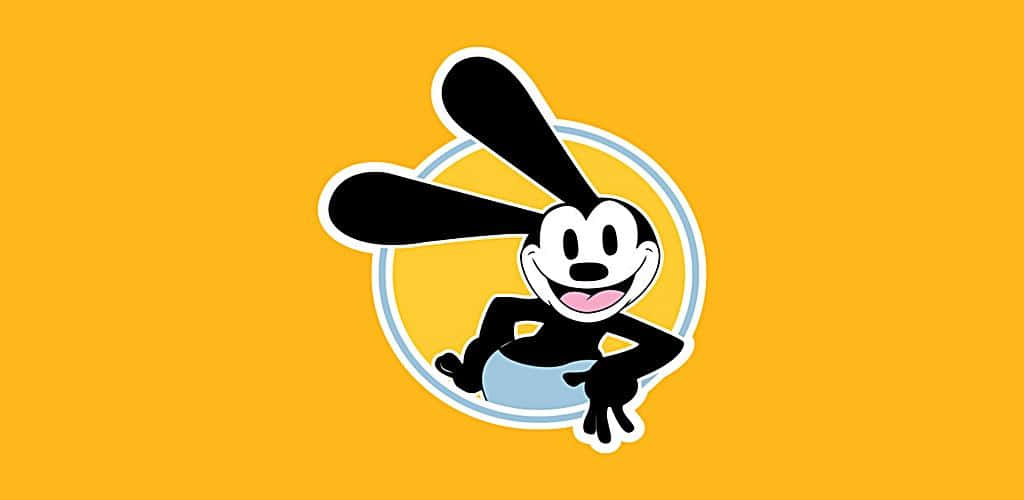 Oswald The Lucky Rabbit Logo Wallpaper