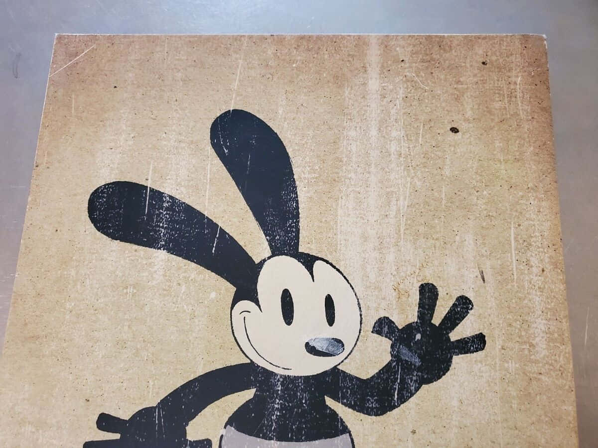 Oswald The Lucky Rabbit Vintage Artwork Wallpaper