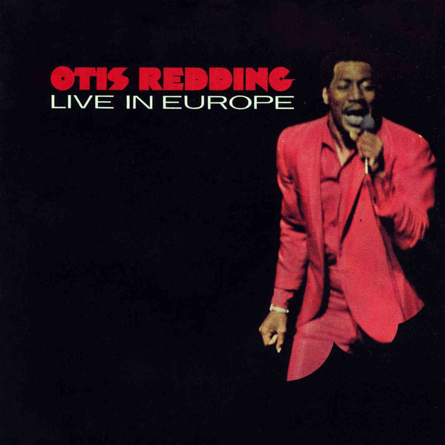 Otis Redding Live In Europe Album Cover 1967 Wallpaper