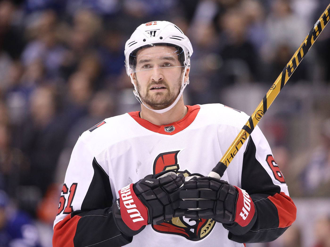 Ottawa Senators Right Winger Mark Stone 2018 Portrait Wallpaper