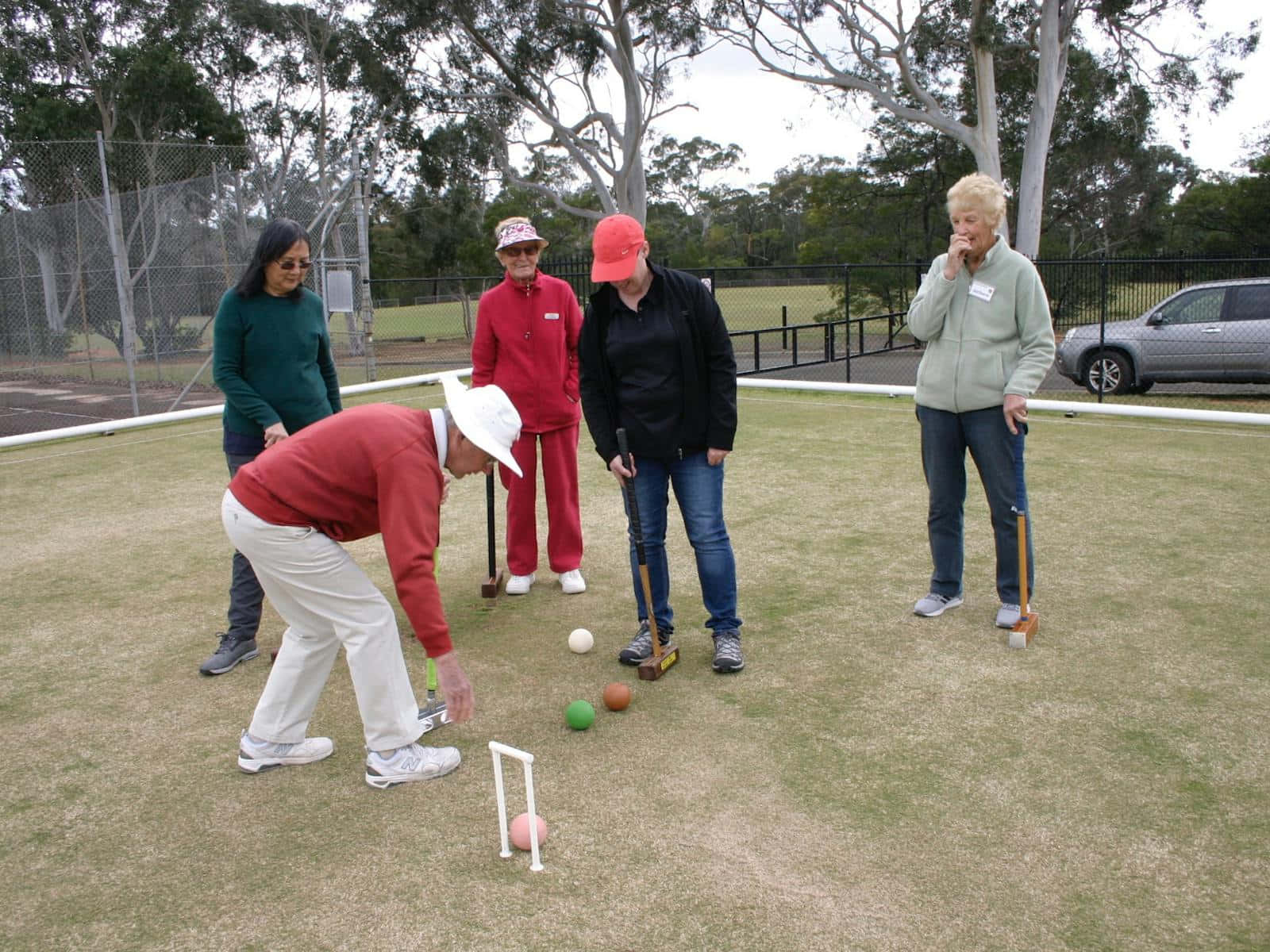 Outdoor Croquet Game Setup.jpg Wallpaper