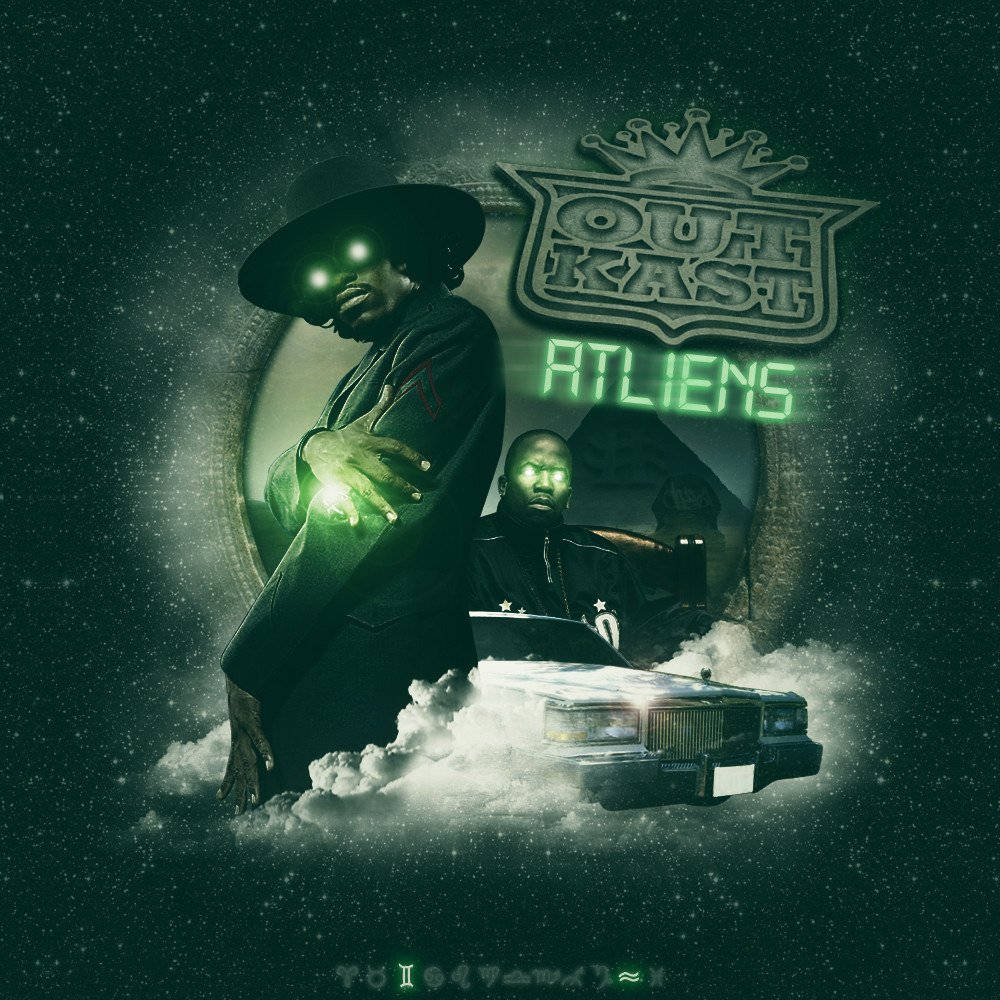 Outkast Atliens Studio Album Art Wallpaper