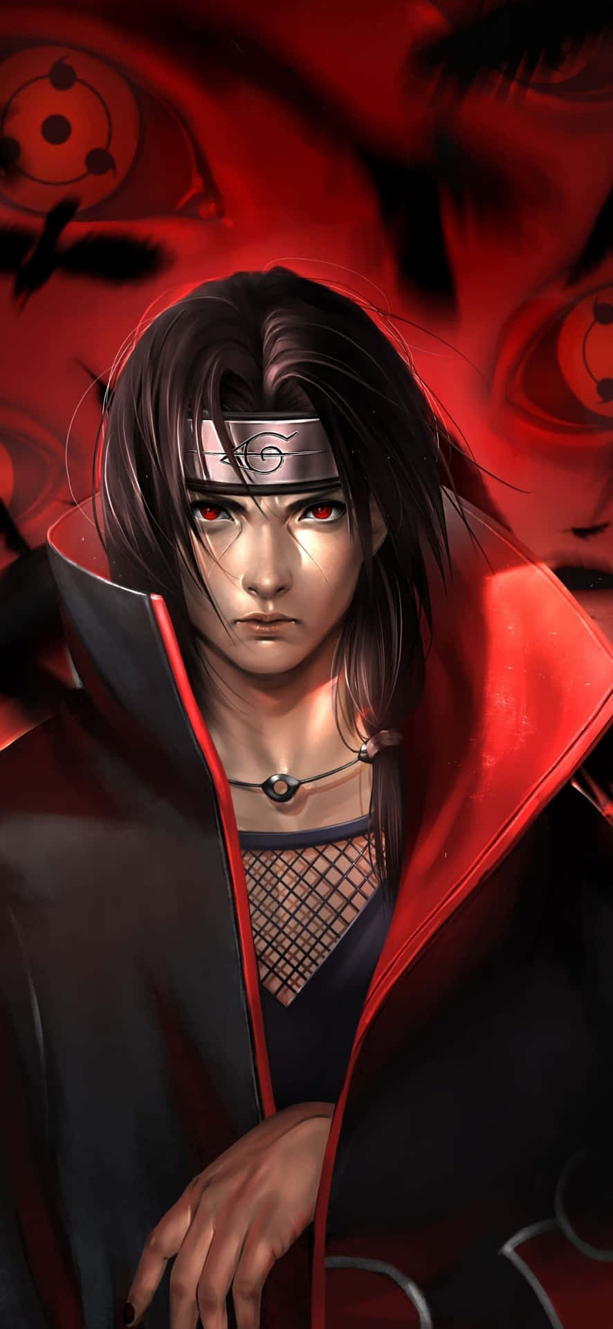 Download free Painted Anime Itachi Live Wallpaper - MrWallpaper.com