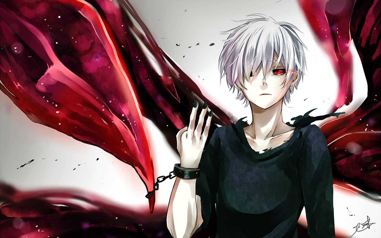 Download free Simple Kaneki Ken Fan Art Wallpaper 