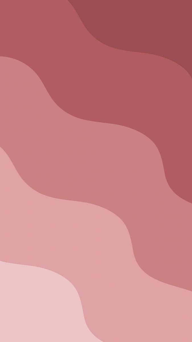Pale Pink Waves Abstract Background Wallpaper