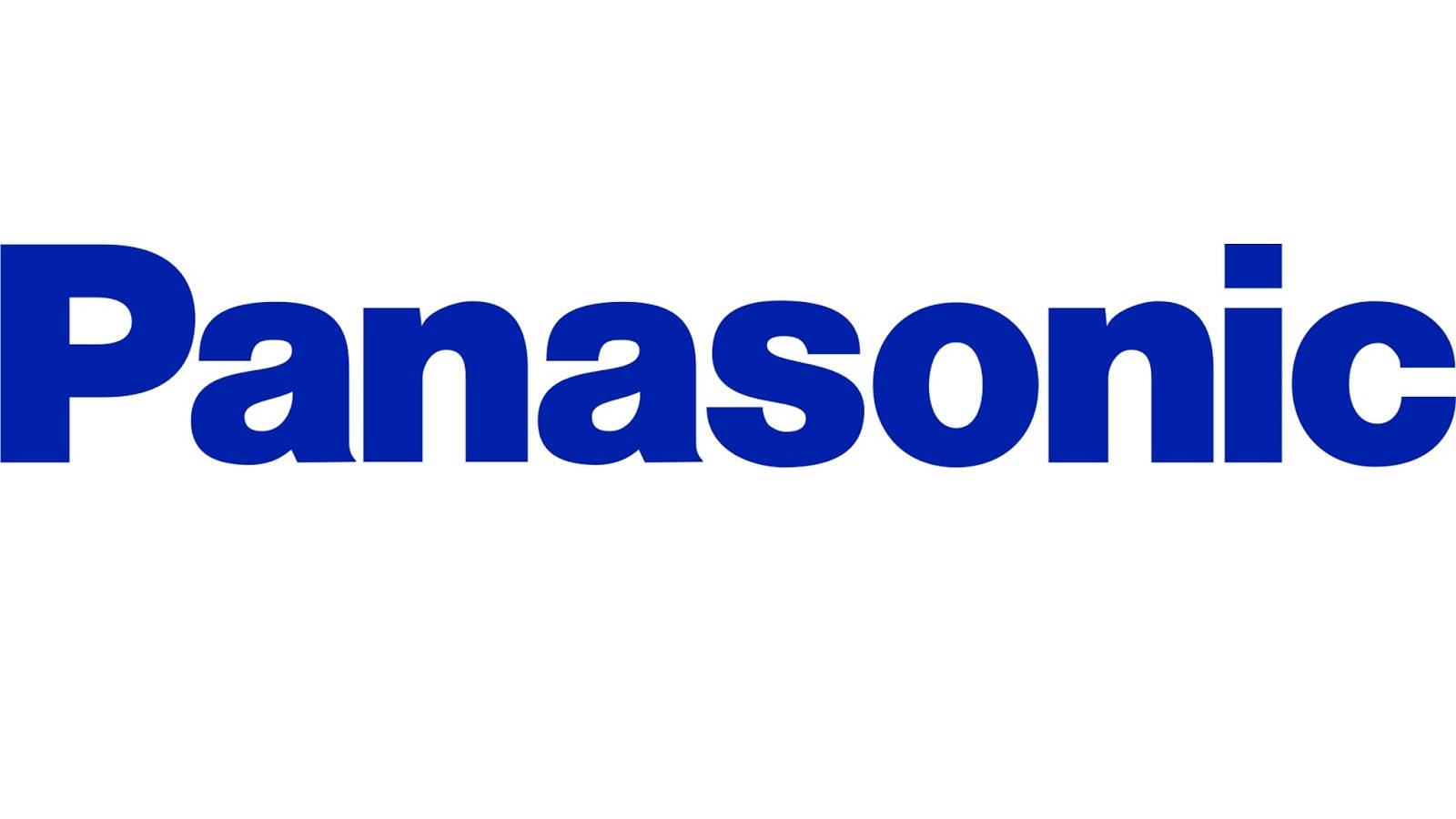 Panasonic Dark Blue In White Wallpaper