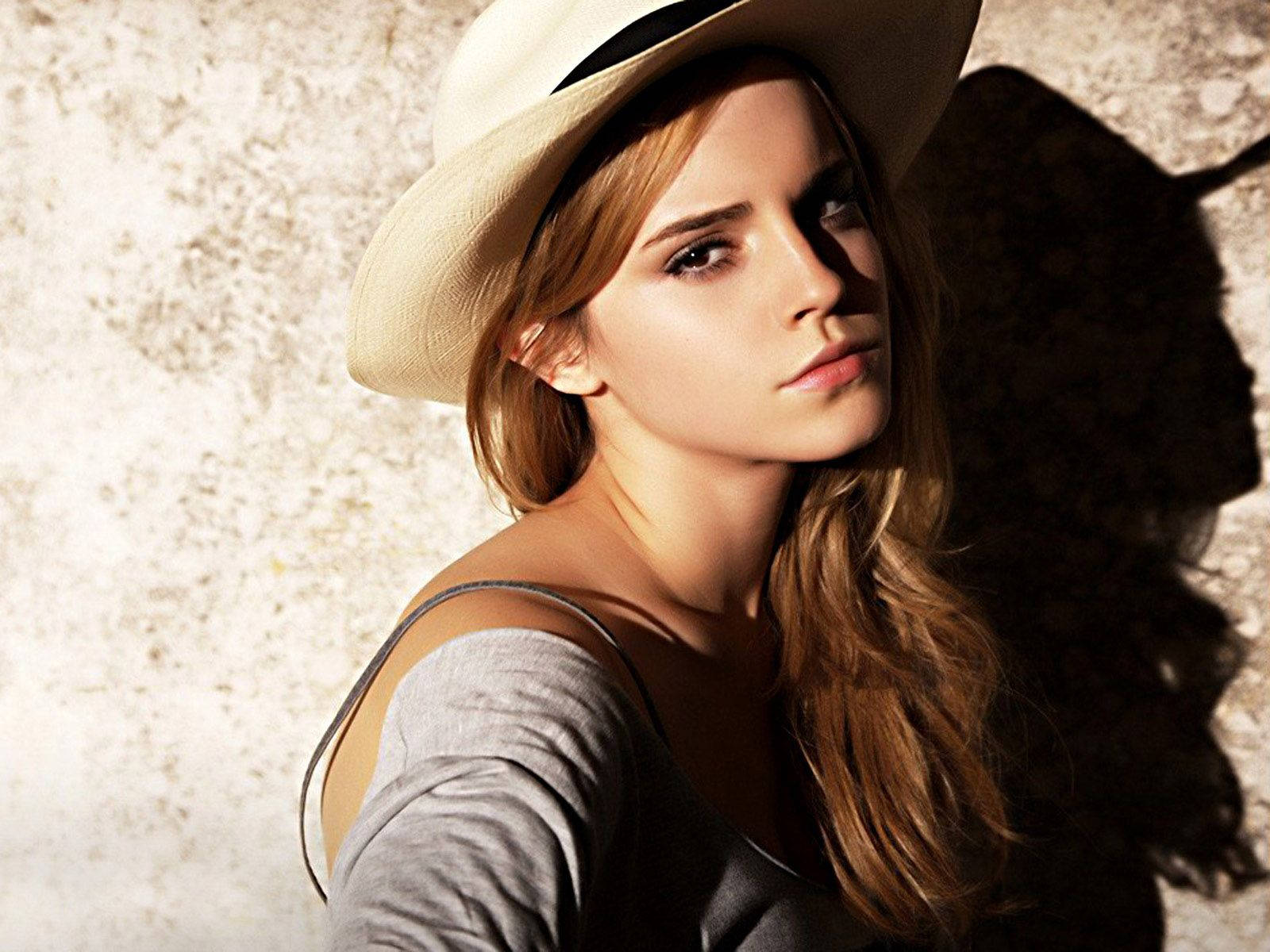 Pandora Hat Emma Watson Wallpaper