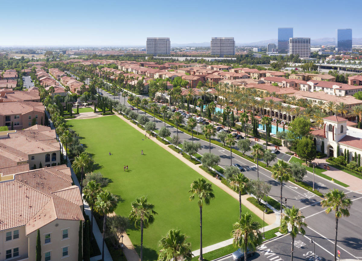 Panorama Of Irvine California Wallpaper