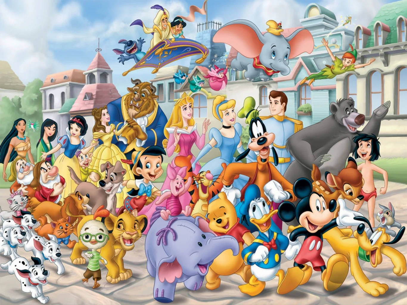 Parade In Disney Desktop Wallpaper