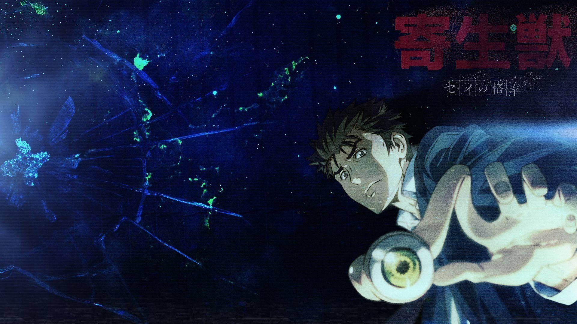 Download free Parasyte In A Black Setting Wallpaper - MrWallpaper.com