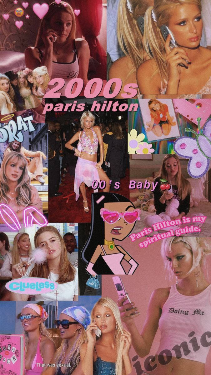 Paris Hilton 2000s Icon Wallpaper