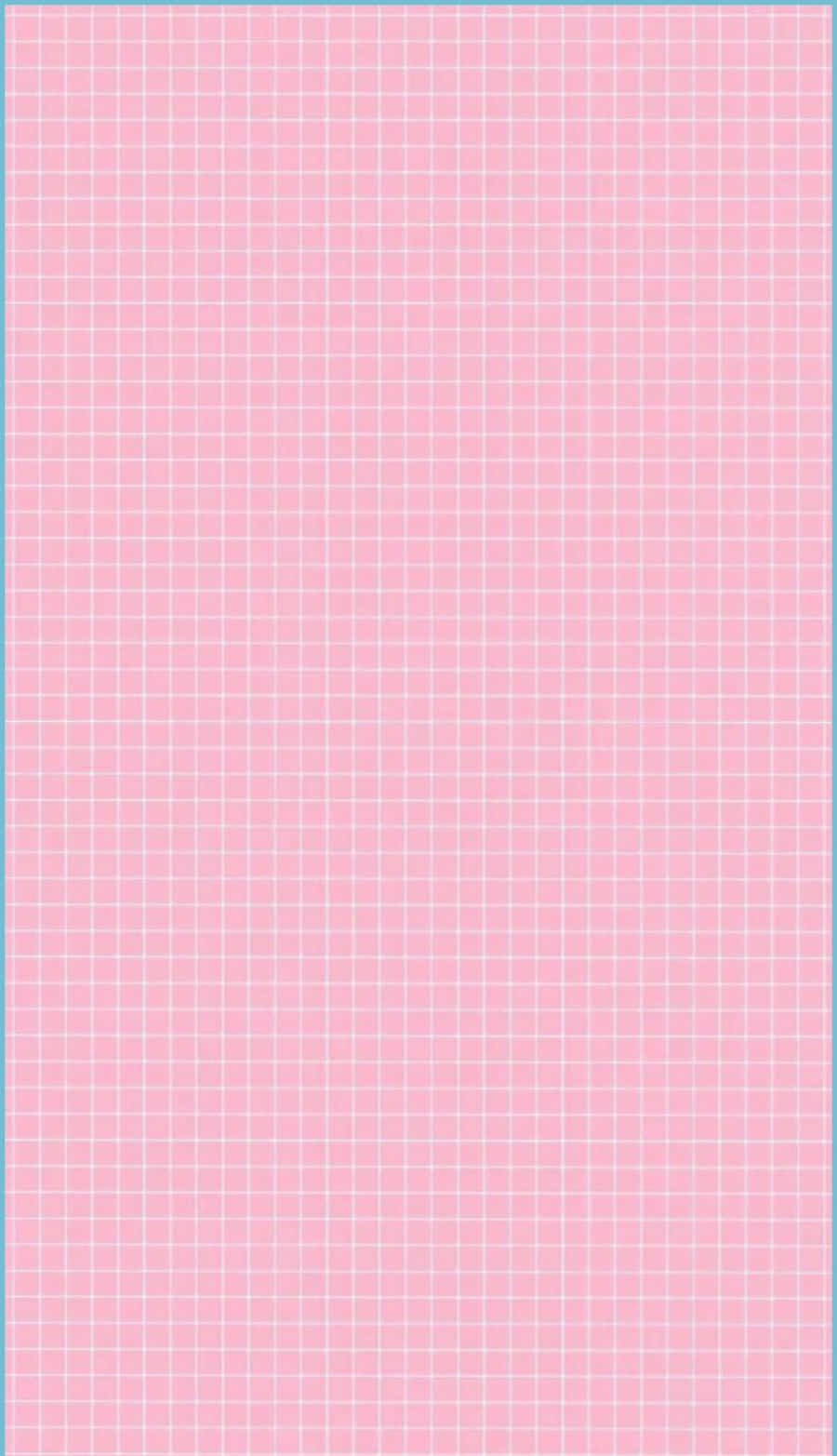 Pastel Aesthetic Grid Pink Wallpaper