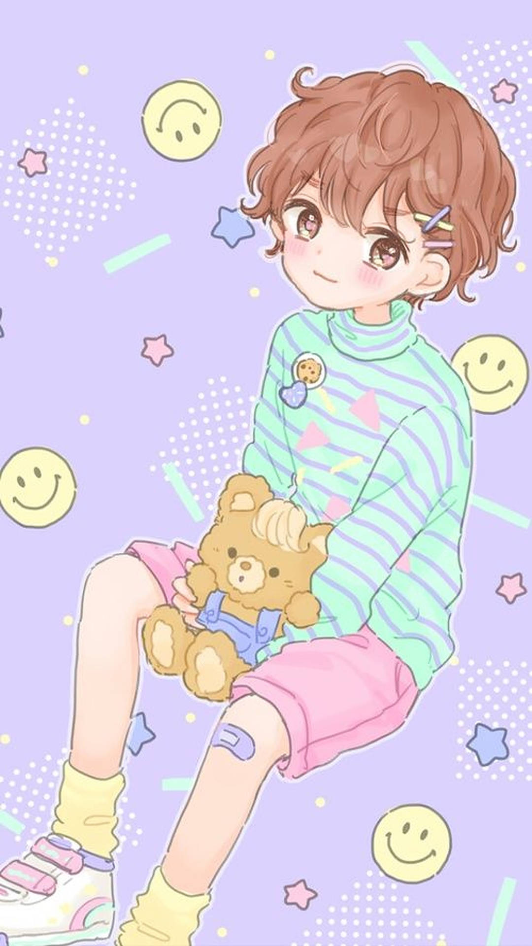 Download free Pastel Anime Kids Wallpaper - MrWallpaper.com